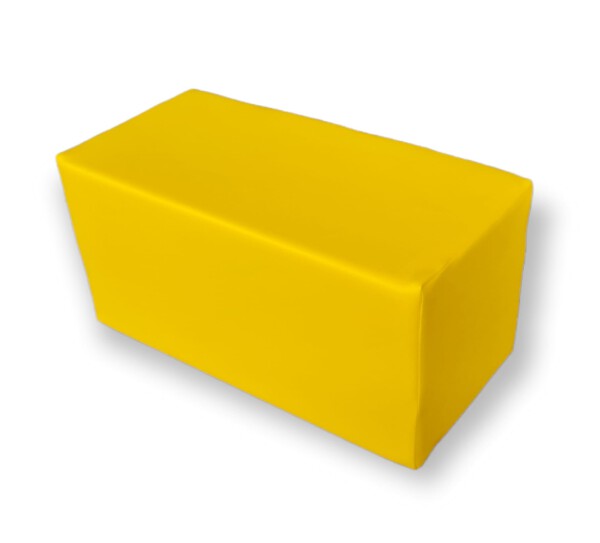 Stufen-Lagerungskissen 50x25x25 cm 6315 gelb